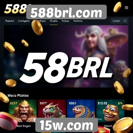 Investimentos e promoções no site 588brl.com