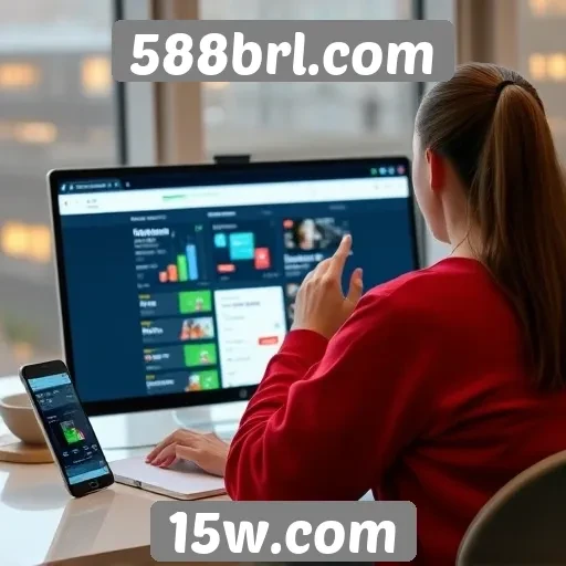 Avaliação da experiência de usuário no site 588brl.com