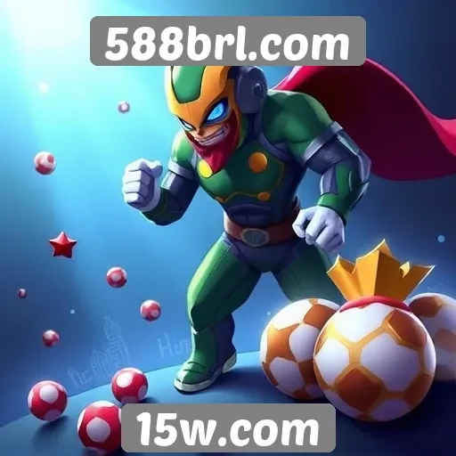 Variedade de jogos disponíveis no 588brl.com